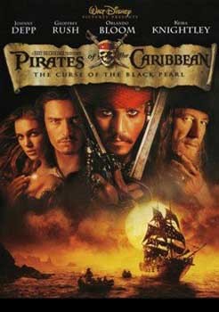 Пираты Карибского моря: Проклятие черной жемчужины / Pirates of the Caribbean: The Curse of the Black Pearl (2003) DVDRip онлайн